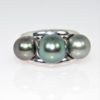 Bague perles de Tahiti Ag925