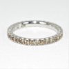 Brown diamonds ring 18K