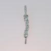 pendentif or blanc 18k