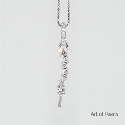 ZigZag pendentif OG18K diamants