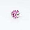 boule 6mm Ag925 rh. C.Z.