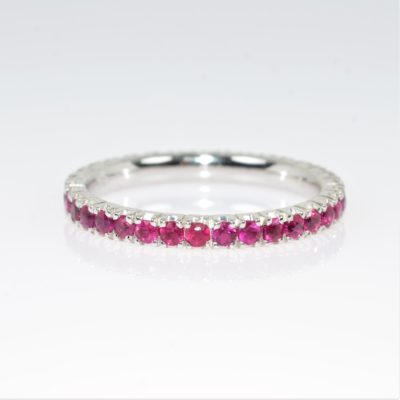 Bague rubis OG18K