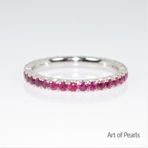 Bague rubis OG18K