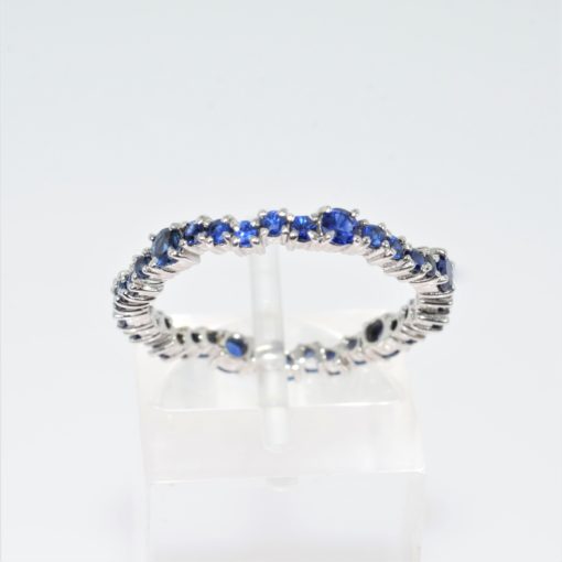 Ring WG750 blu sapphires