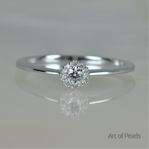 bague OG18K Diamants