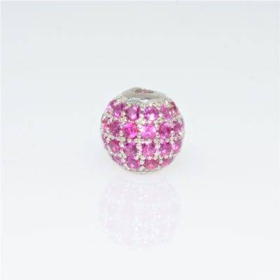 Boule Ag925 C.Z. pink