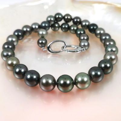 Perles noires de Tahiti rainbow