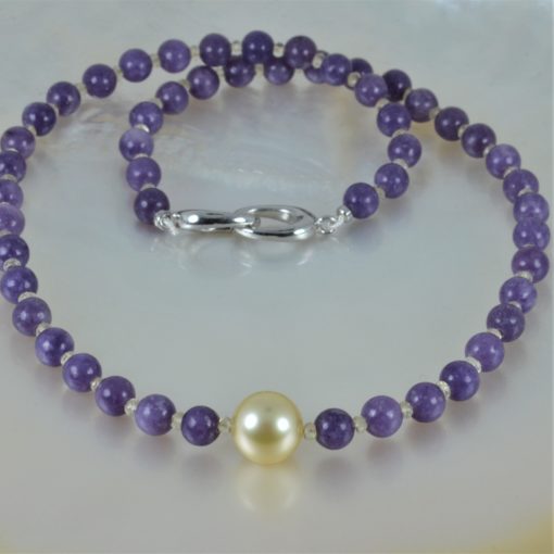 Southsea Gold pearl necklace
