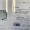 Certificate natural pearls necklace