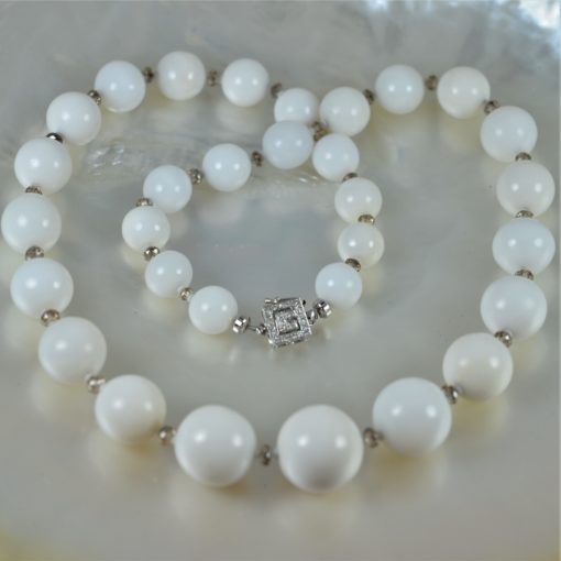 collier perles naturelles Clam