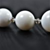 perles naturelles avec irisations collier