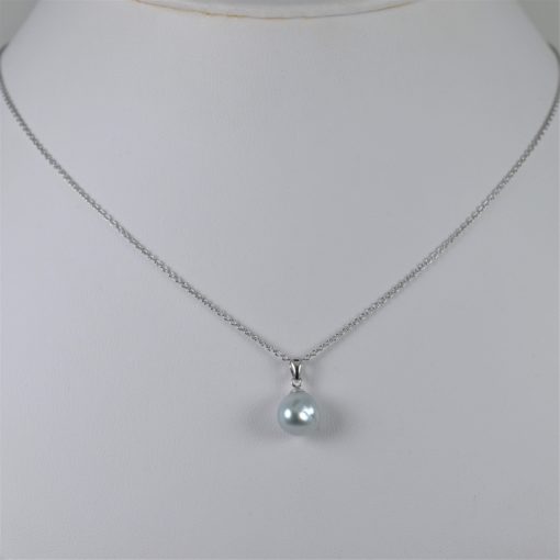 collier perle de Tahiti keshi Ag925
