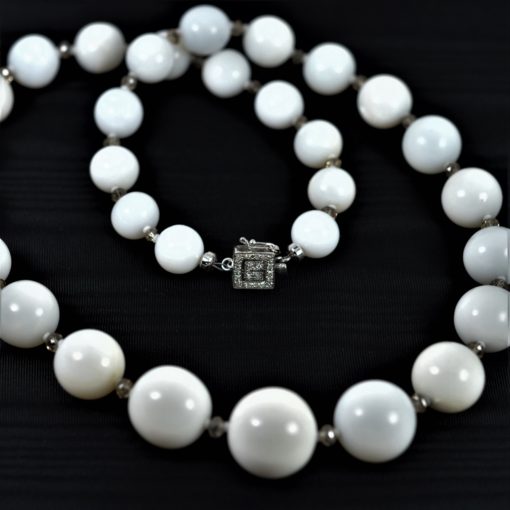exceptionnel collier perles naturelles