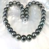 collier perles noires de Tahiti