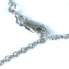 collier or blanc 18K diamants