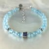 Aquamarines bracelet