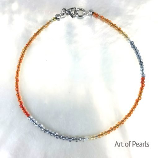 Rainbow bracelet Ag925