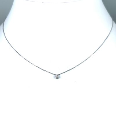 Diamonds necklace WG18K