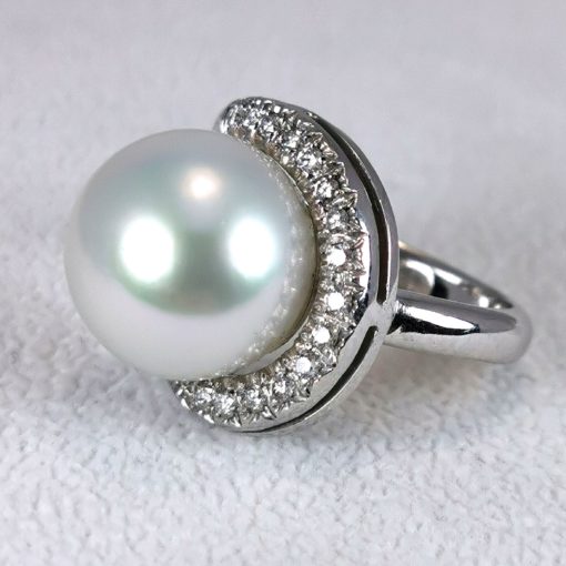 SSP bague OG18K diamants