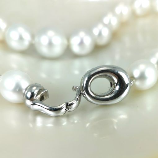 fermoir or blanc 18k