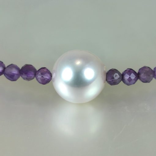 bracelet perle et pierres précieuses