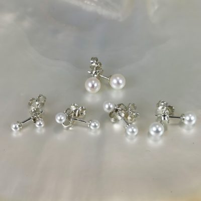 set paires boucles d'oreilles en argent pour professionnels