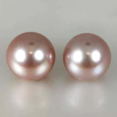 perles de culture couleur naturelle lavande