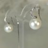 orecchini oro 18k diamanti e perle coltivate