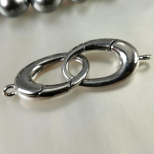 fermoir argent 925 collier perles