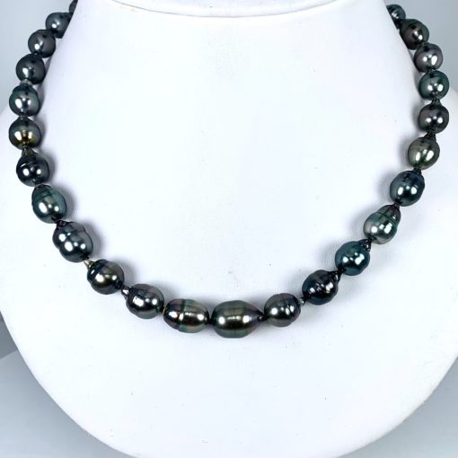 Tahiti collier de perles noires