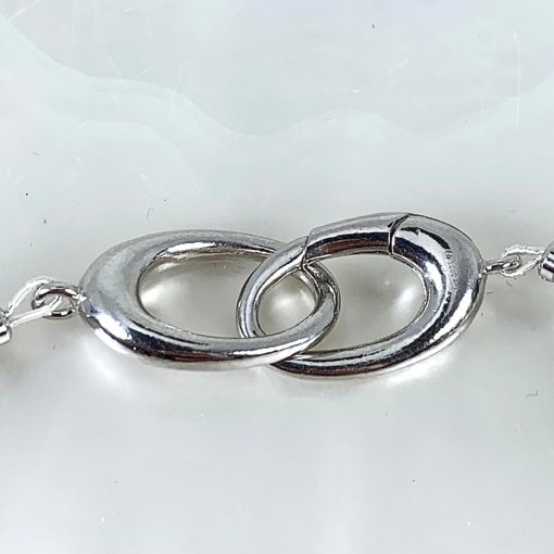fermoir argent 925 collier perles