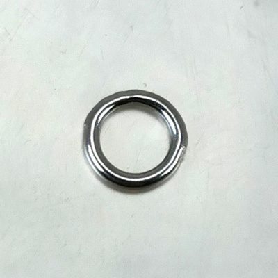 Anneau argent 925 rh. fermé