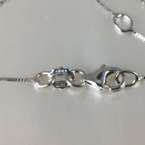 chaîne or blanc 18k