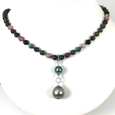 Bijou de créateur en perles de Tahiti