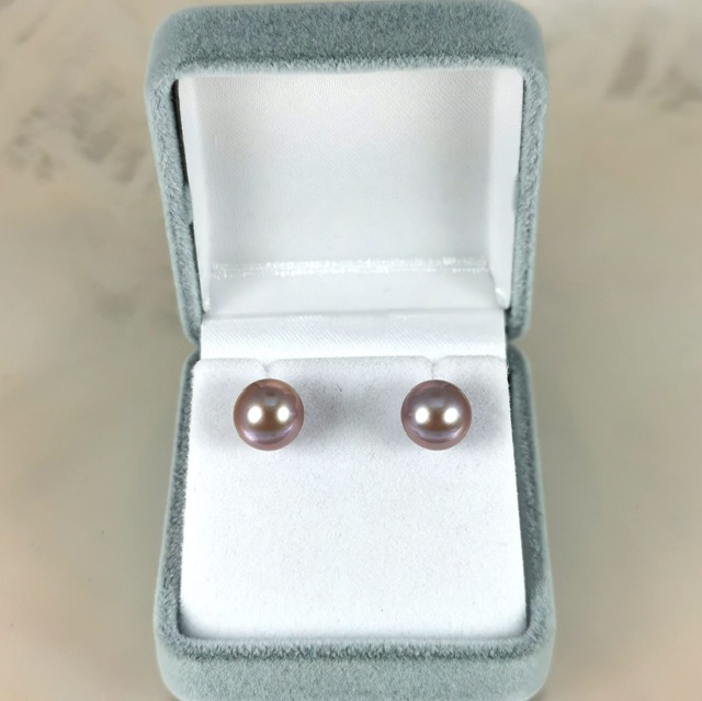 boucles d'oreilles Ag925 perles roses mariages
