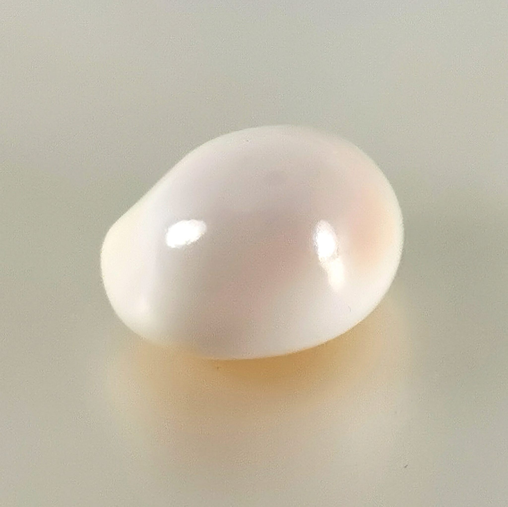 natural Cassis pearl baroque shape with flames