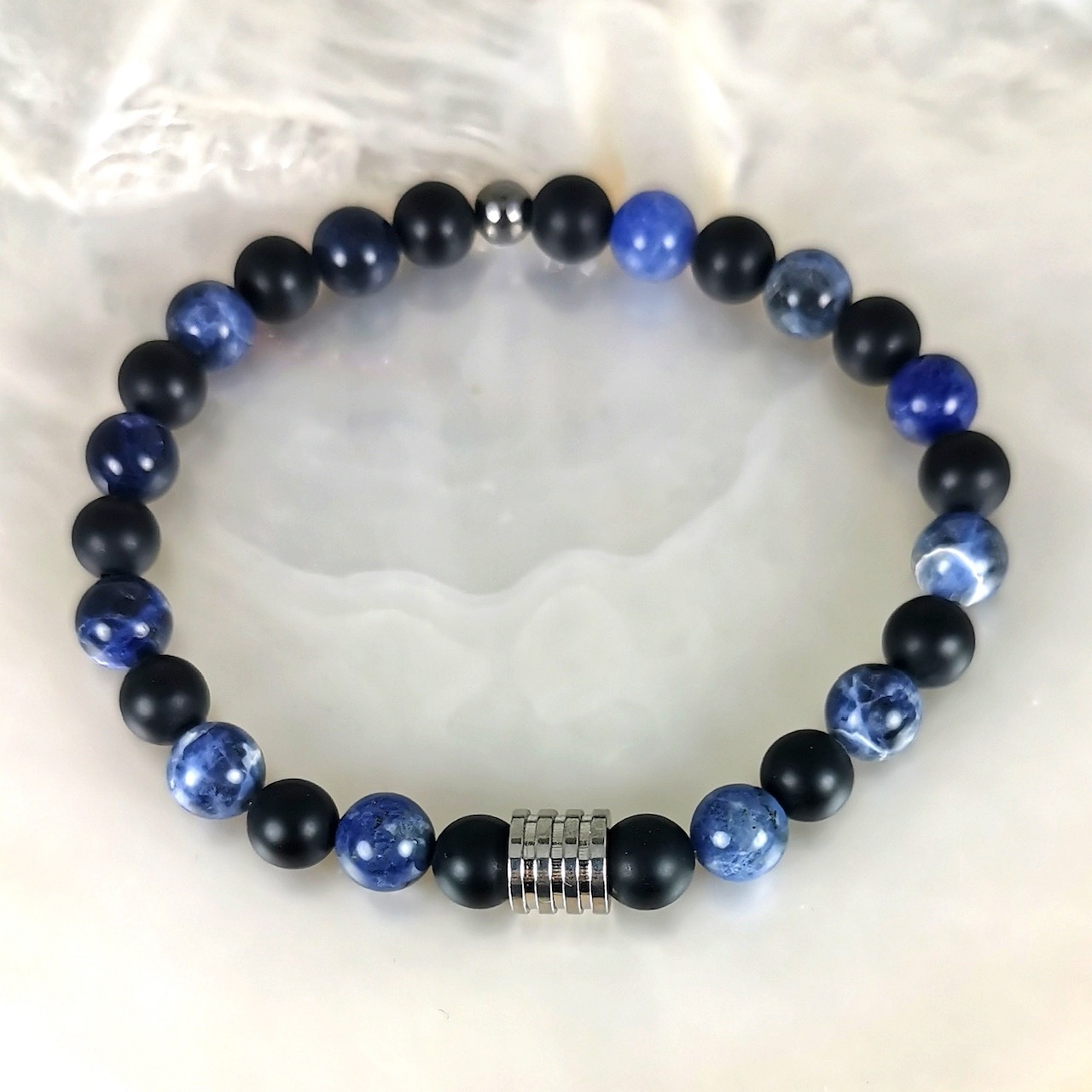 bracelet homme pierre fines